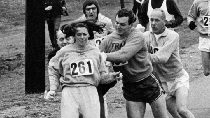 1st woman to officially run Boston Marathon does it again, 50 years later