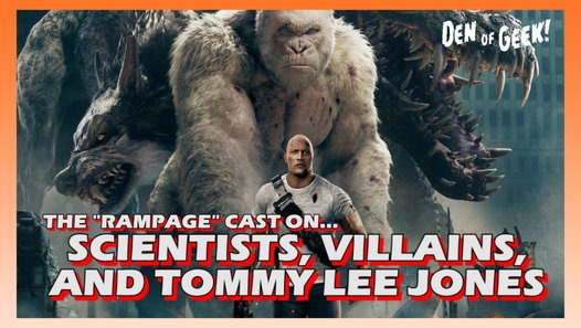 The Buzz – ‘Rampage’ the Movie Cast Interview