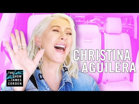 Christina Aguilera Carpool Karaoke – Extended Cut