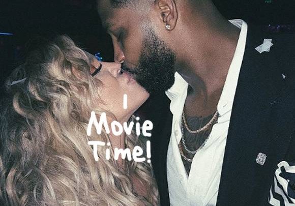 Khloé Kardashian & Tristan Thompson Spotted Having Movie Date In Cleveland!