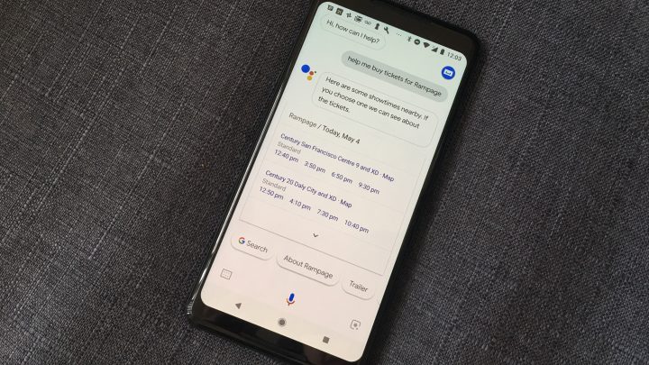 You can now easily buy movie tickets with Google Assistant