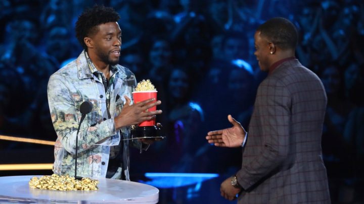 ‘Black Panther’ star Chadwick Boseman gave up his ‘Best Hero’ MTV award to a guy who stopped a mass shooting