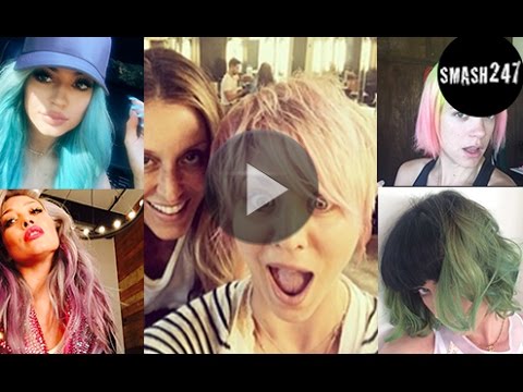 Kaley Cuoco Sweeting: Auch sie hat nun bunte Haare! Der neue Hollywood-Trend!