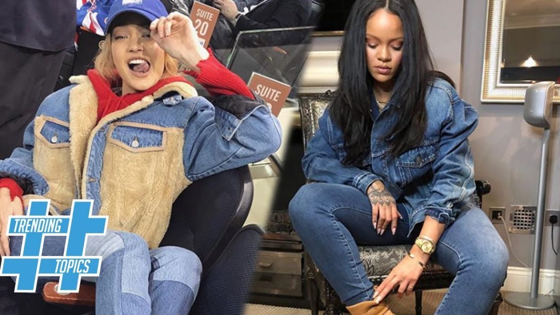 Gigi Hadid & Rihanna Prove Denim on Denim Is The Hottest Fashion Trend Of 2018 | Trending Topics