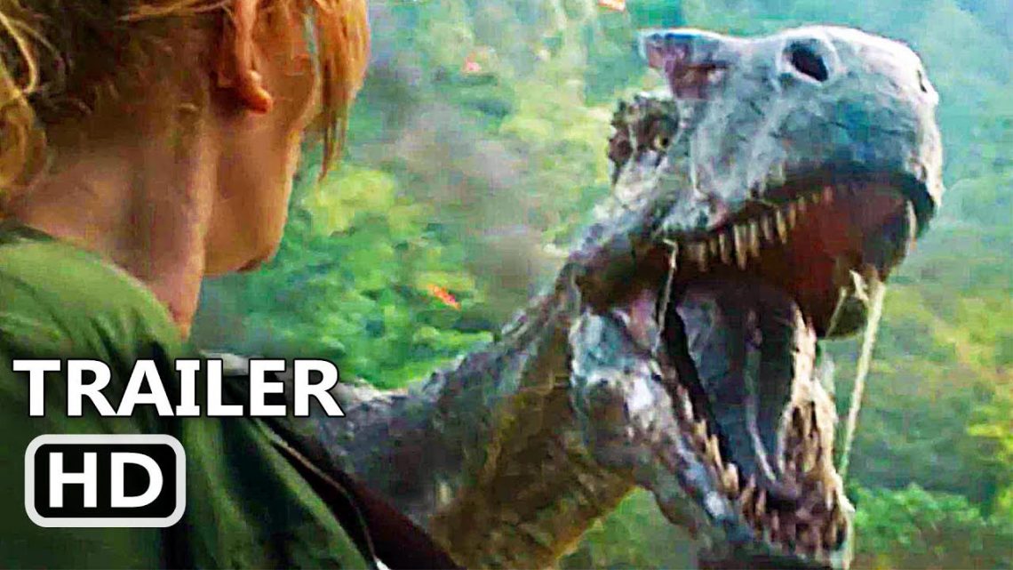 JURASSIC WORLD 2 Official Trailer (2018) Chris Pratt Action Movie HD