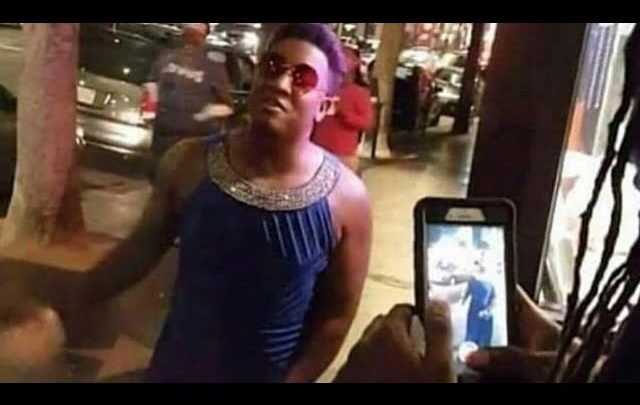 Yung Joc Caught On Hollywood Blvd Wearing A Dress????New Celebrity Cross Dressing Trend