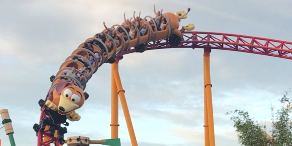 I went on the Slinky Dog Dash coaster in Disney World on opening day — and it’s one of the best new rides at the park