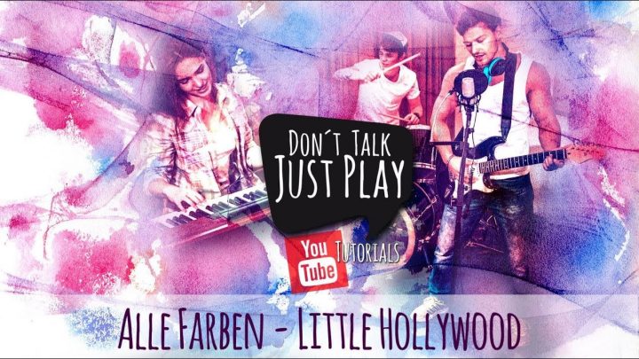 ALLE FARBEN & JANIECK – LITTLE HOLLYWOOD How to play on Guitar – Tutorial