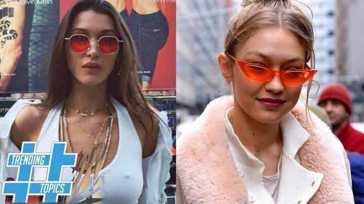 Gigi & Bella Hadid’s Must Have Rose Tinted Sunglasses | Trending Topics