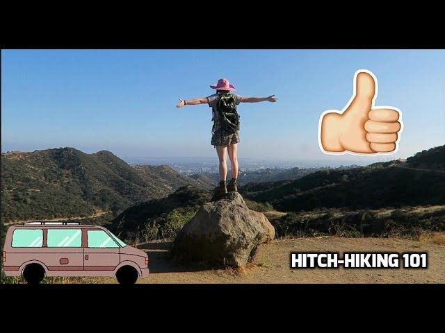 Hitch-hiking in Hollywood. #Vanlife