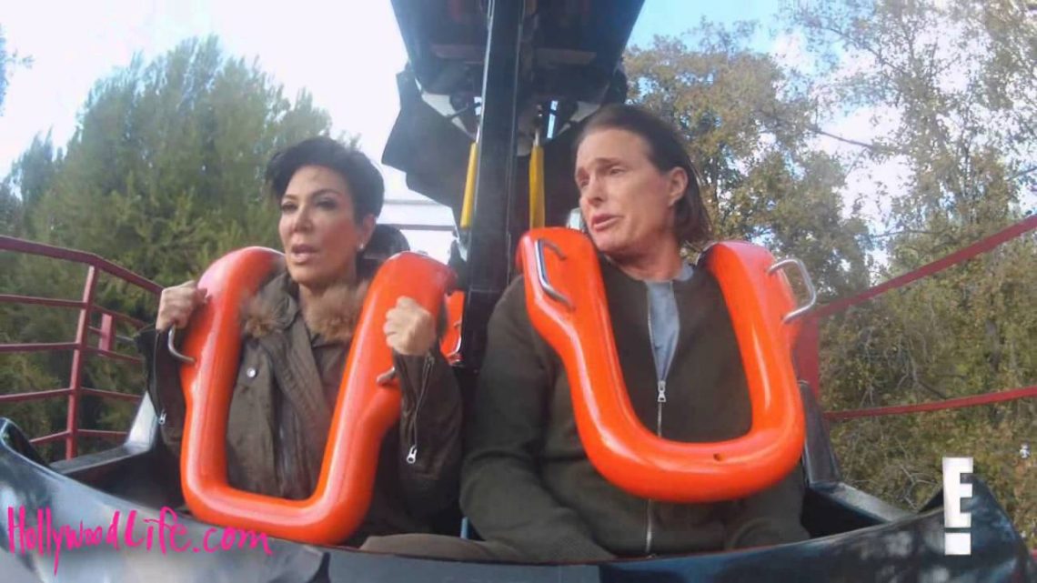 Kris & Bruce Argue Over Kendall Jenner On A Roller Coaster