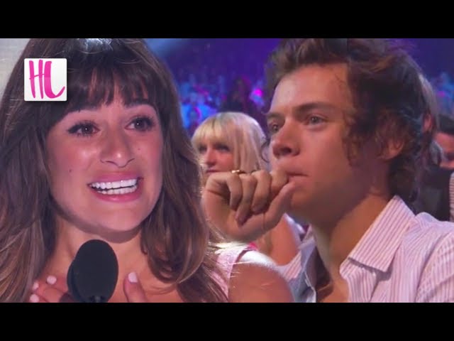 Harry Styles Cries During Lea Michele Cory Monteith Speech – Teen Choice Awards
