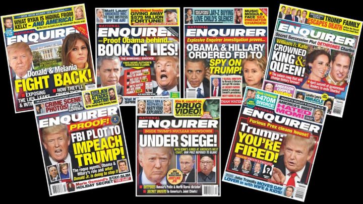 How the National Enquirer broke up with President Trump