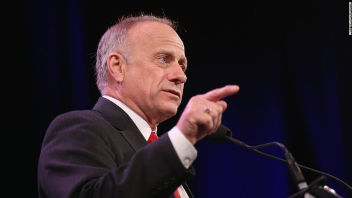 What covering people like Steve King puts front and center