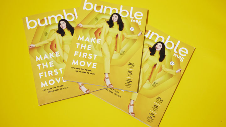 Bumble goes to print with its new lifestyle magazine, Bumble Mag