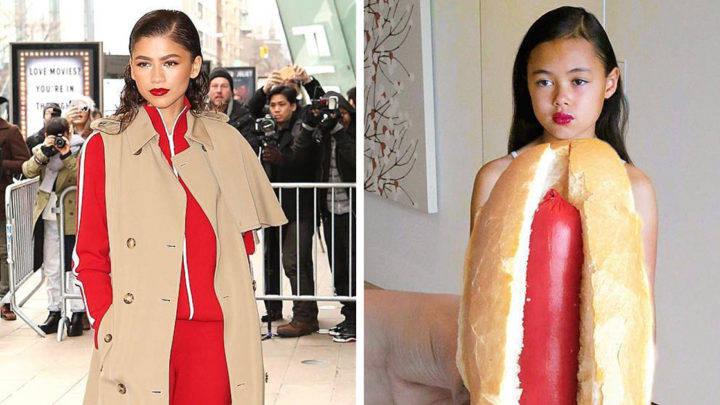 30 Ridiculous Celebrity Outfits Recreated By 9-Year-Old
