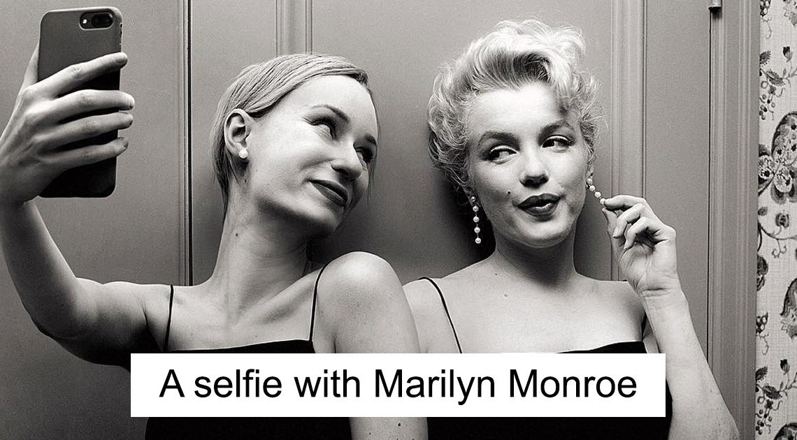 Photographer Uses Photoshop To Travel Back In Time And Snap Incredible Selfies With Celebrities