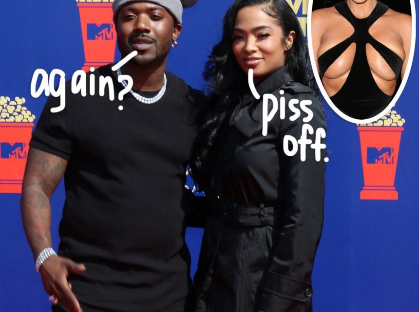 Ray J’s Wife Flips Off Camera After MTV Movie & TV Awards Host Brings Up That Infamous Kim Kardashian Sex Tape! – Perez Hilton