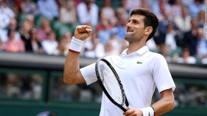 Djokovic crushes Goffin to reach ninth Wimbledon semifinal