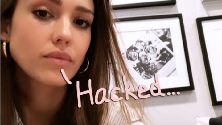 Jessica Alba Falls Victim To The Worst Celebrity Twitter Hack We’ve Seen In A LONG Time… – Perez Hilton