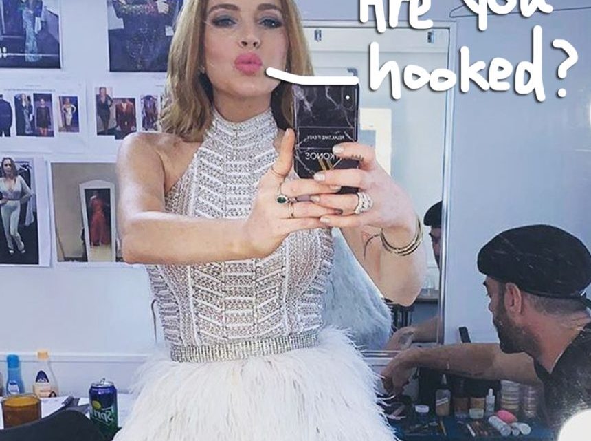 Lindsay Lohan Releases Snippet Of Her New Song ‘Xanax’ – Listen Here! – Perez Hilton