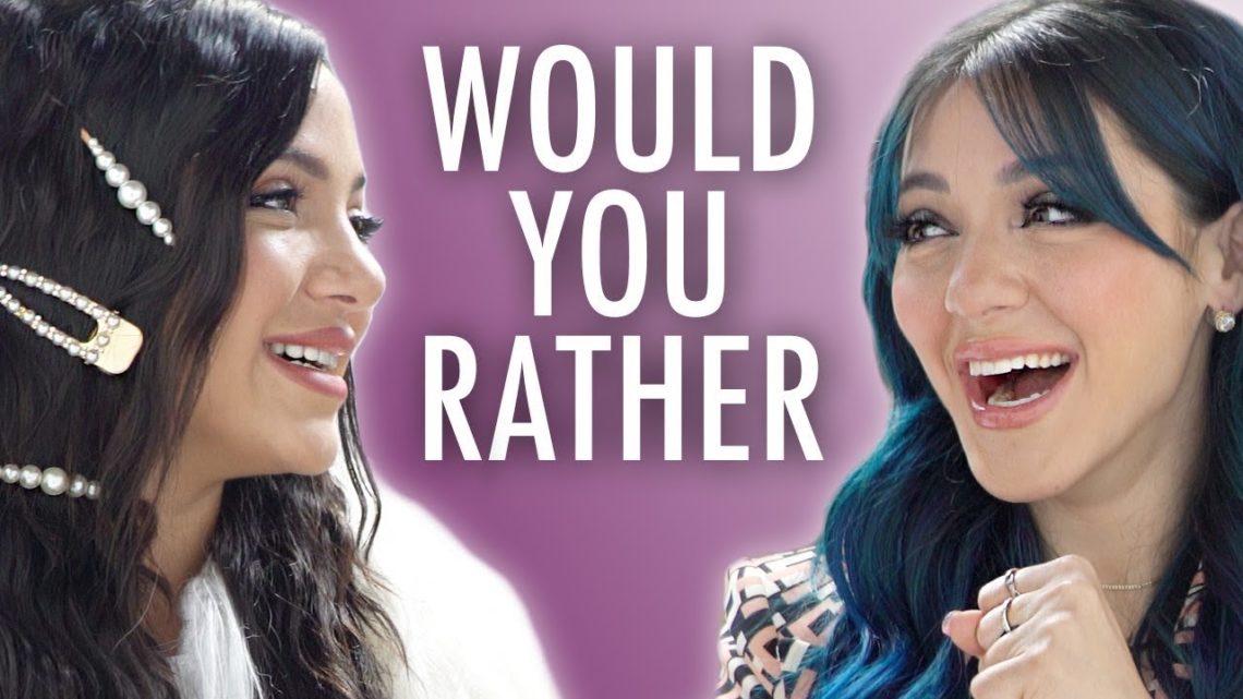 Niki and Gabi Play Celebrity Would You Rather