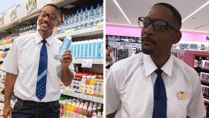 Hater Gets Quickly Shut Down After Attacking Will Smith For Promoting His Sons Bottled Water