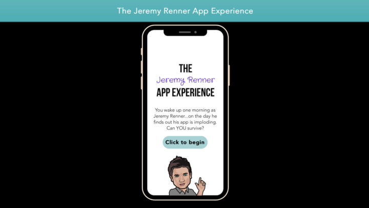 Fan-created ‘app’ lets users experience the final moments of the ill-fated Jeremy Renner app