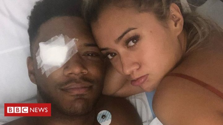 Love Island star loses sight in eye hit by cork