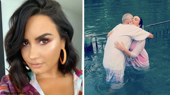 Demi Lovato Says Getting Baptized in Israel “Filled the God-Sized Hole in My Heart”