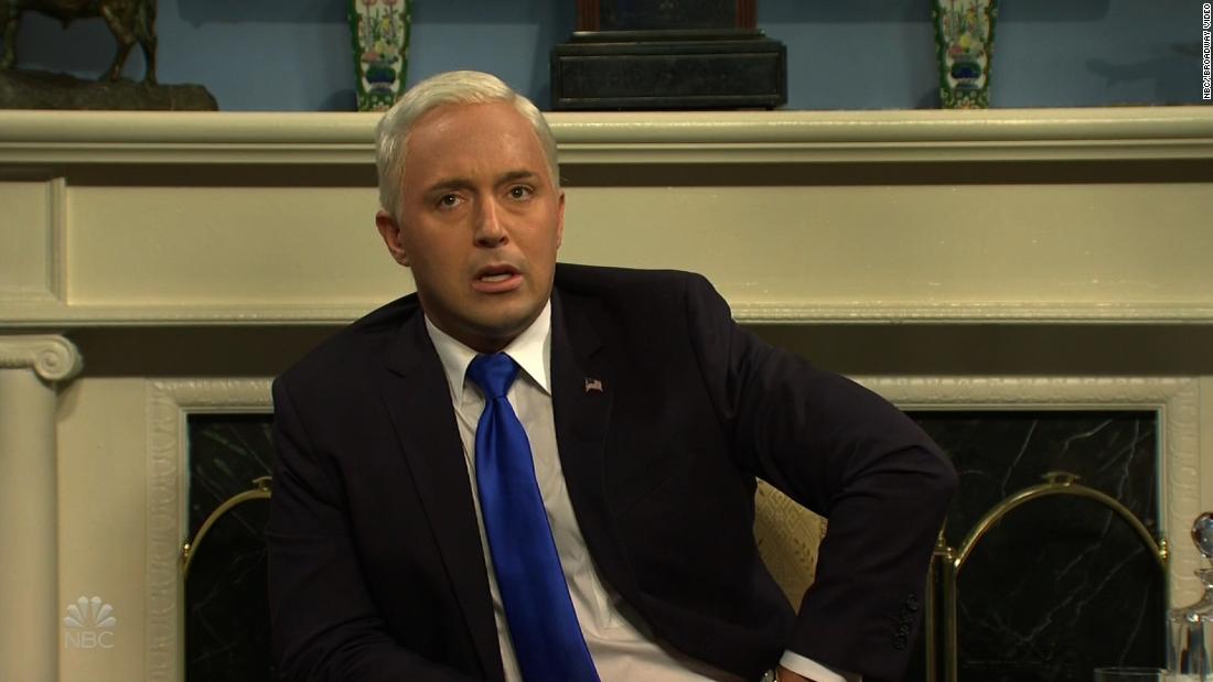 ‘SNL’ has Beck Bennett’s Vice President Mike Pence freaking out over impeachment