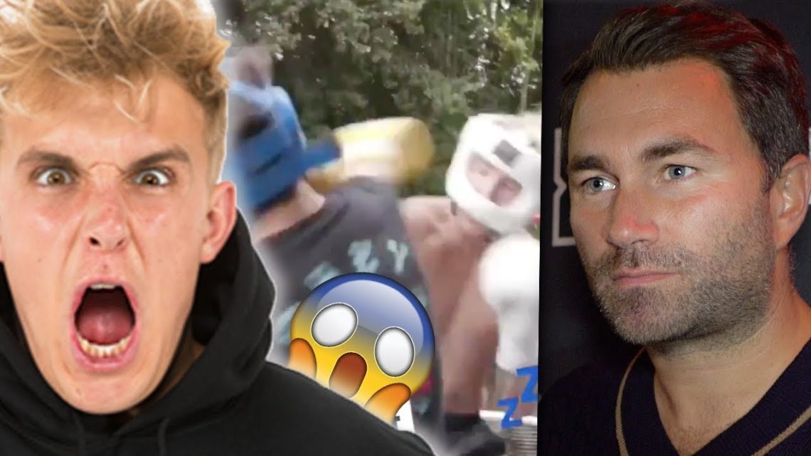 Eddie Hearn Reacts To Jake Paul Knock Out Video