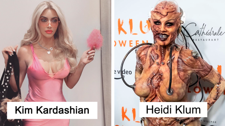 Heres How Celebrities Dressed Up For Halloween (50 Pics)