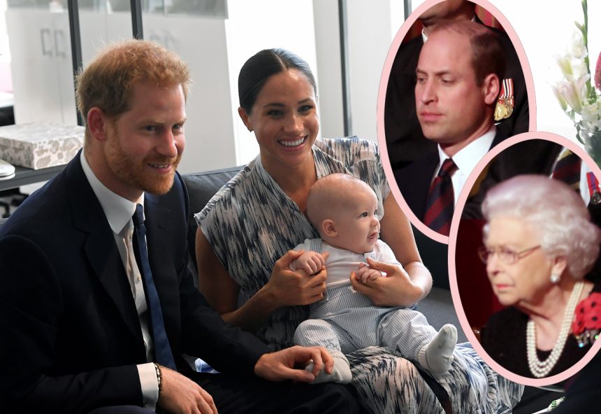 Meghan Markle & Prince Harry Are Leaving Because Of Baby Archie: SOURCE – Perez Hilton