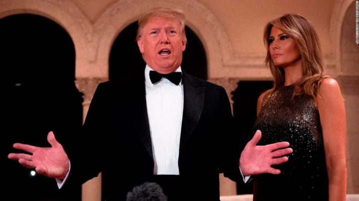 How the Trumps spent their New Year’s Eve