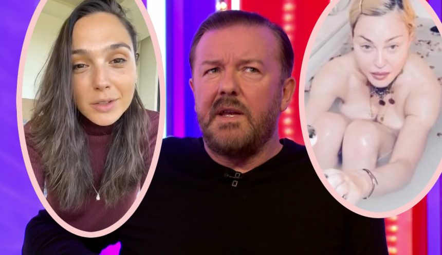 Ricky Gervais SLAMS Rich Celebs Complaining About Quarantine! – Perez Hilton